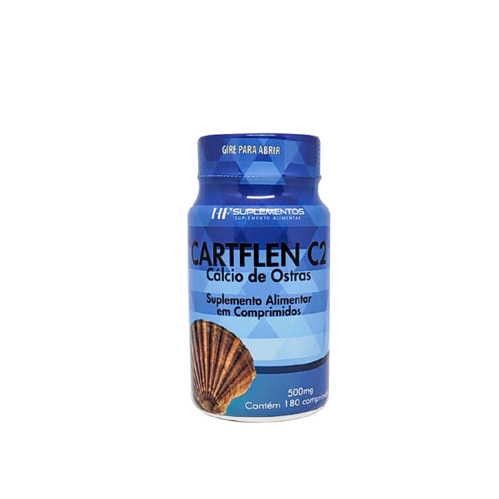 CARTFLEN C2 CALCIO DE OSTRAS 500MG 180COMPRIMIDOS