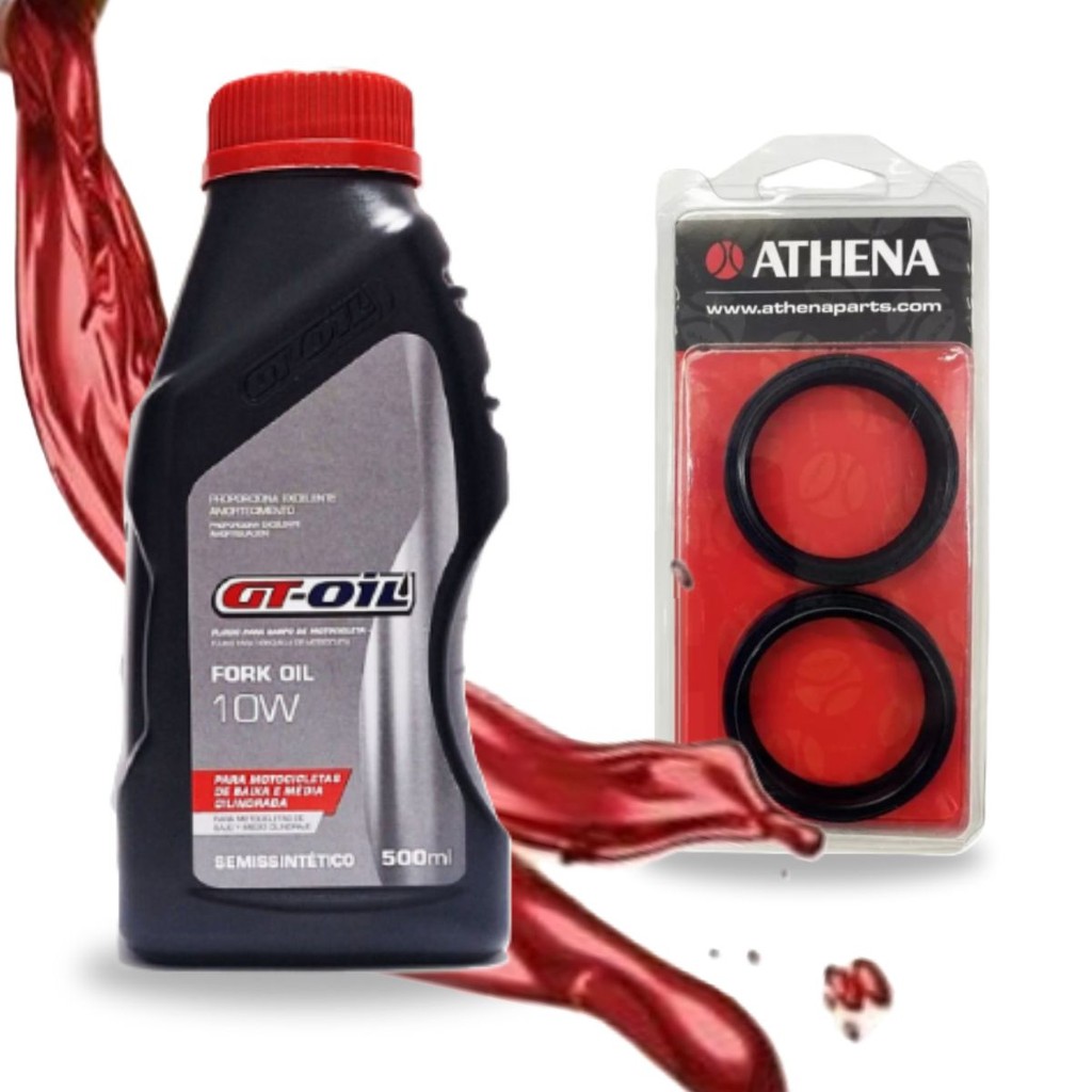 Óleo da Bengala Gt Oil 10w Fz25 250 2019-2025 / Xtz 250 Lander + Retentores
