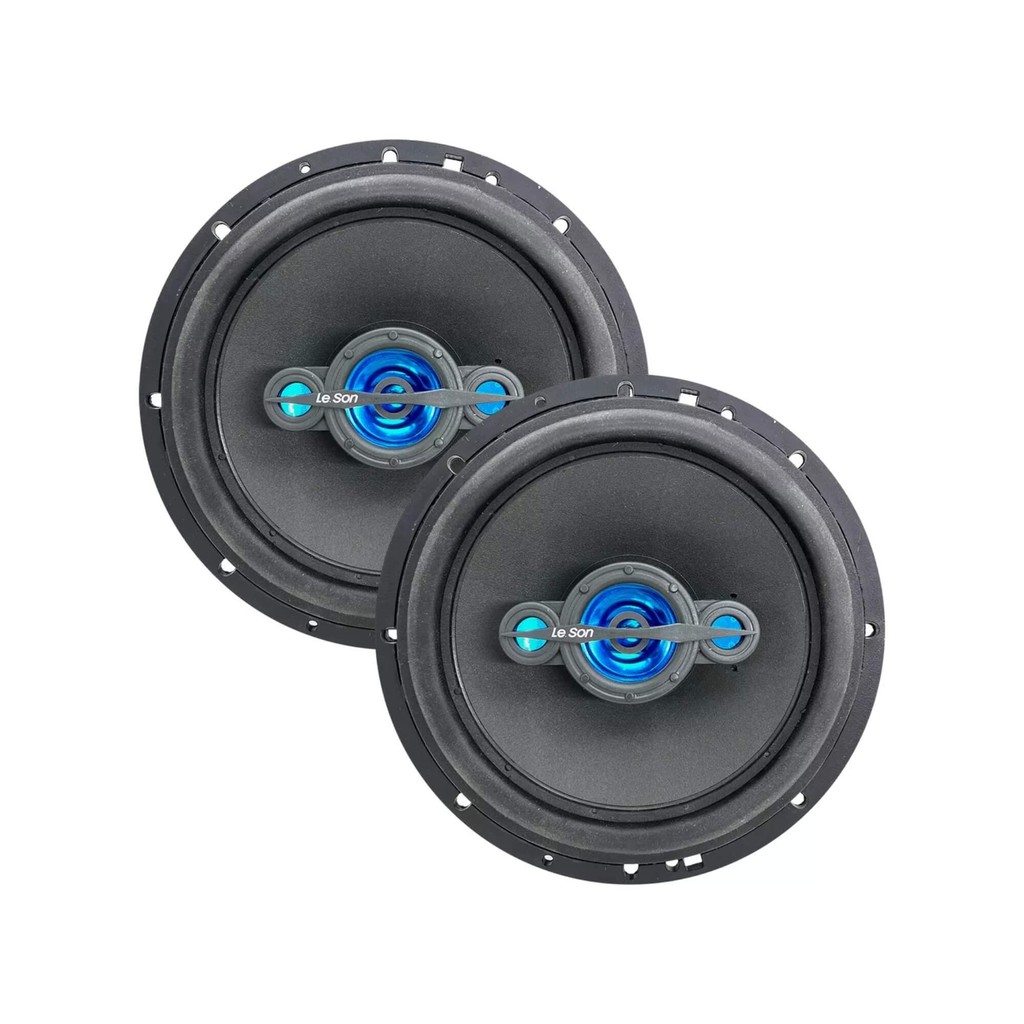 Kit 2 Alto Falantes Quadriaxial 6 Polegadas 200W 4R Preto Leson - 2LSNE0060 Kit 2 Alto Falantes Quadriaxial 6 Polegadas 200W 4R Preto Leson - 2LSNE0060