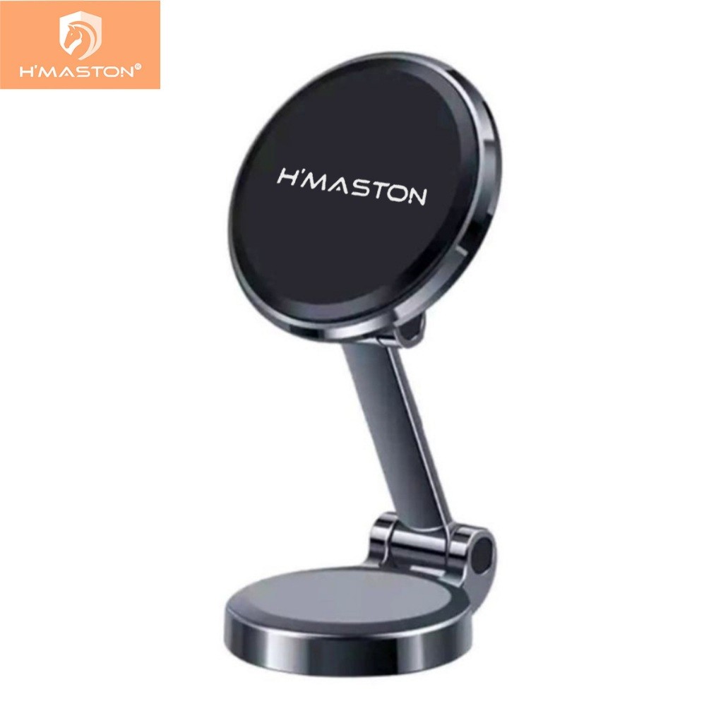 Suporte Veicular Magnético H'maston CJ-69  Para Celular Carro Dobramento Duplo