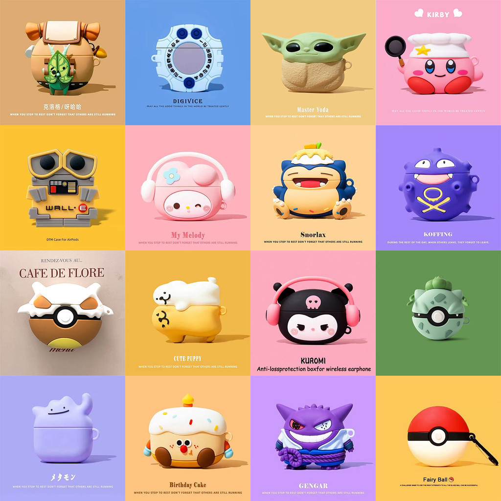 Bonito Dos Desenhos Animados pokemon Caso Capa Para Samsung Galaxy Buds 3 Pro Proteção Escudo Macio Acessórios Do Fone D