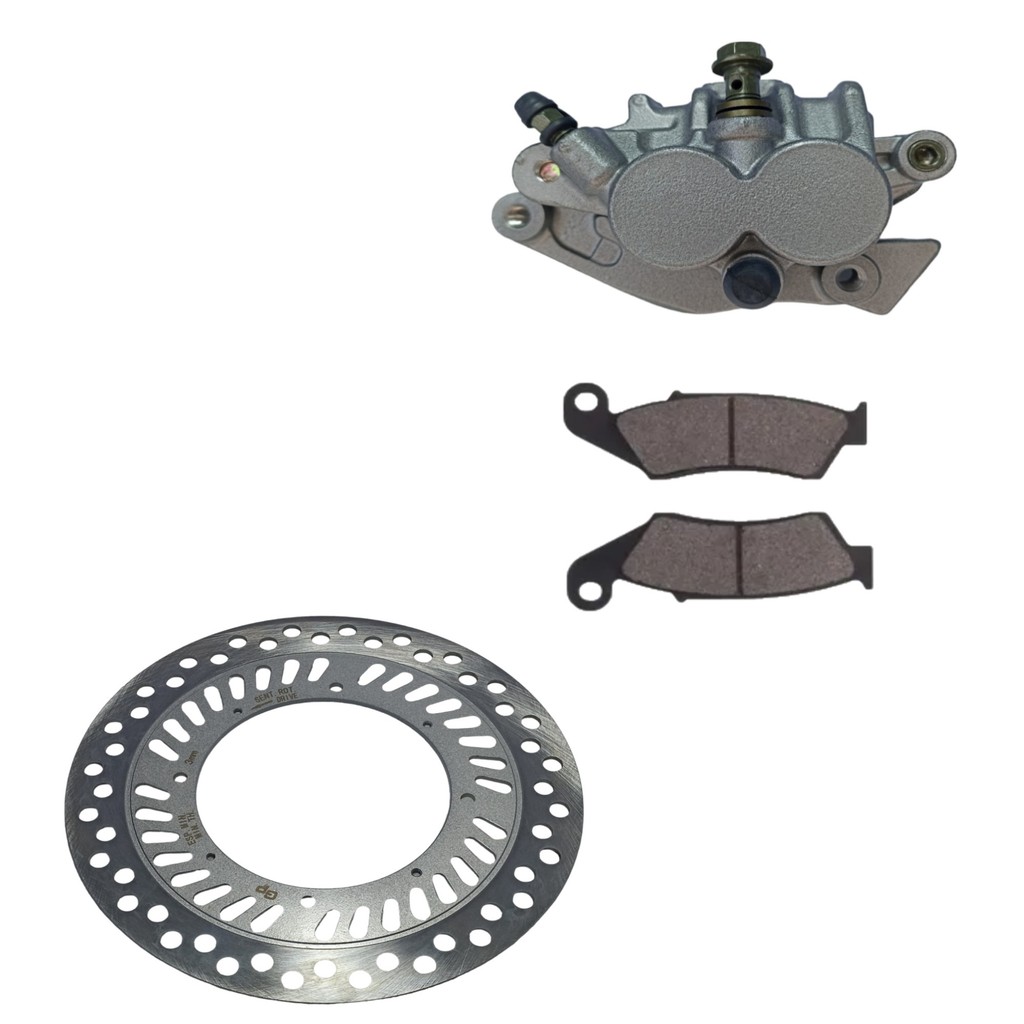 Kit Caliper Disco Freio Dianteiro Crf 230F 2007 a 2020 Nx 150 1988 a 1993 Nx 200 1993 a 2001