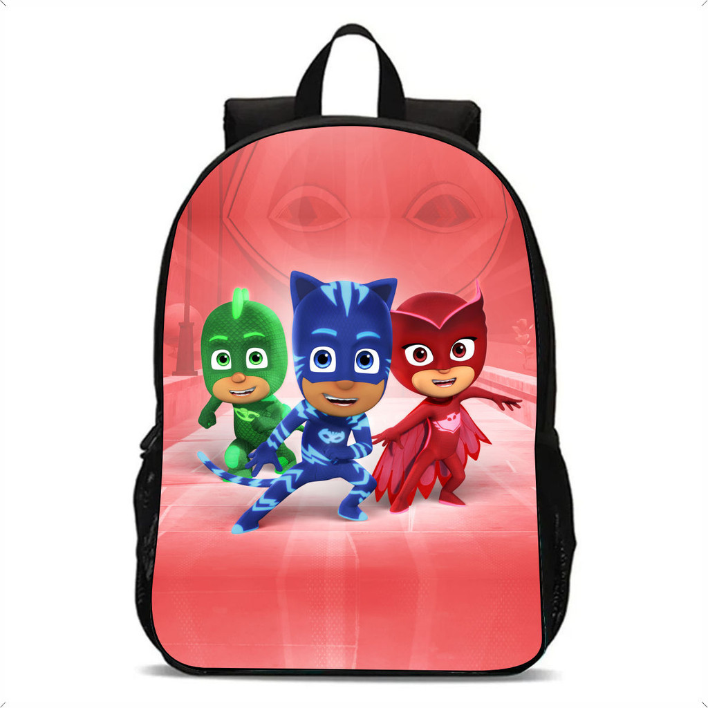 Mochila PJ Masks Infantil Escolar Meninos Desenho Animado Animação