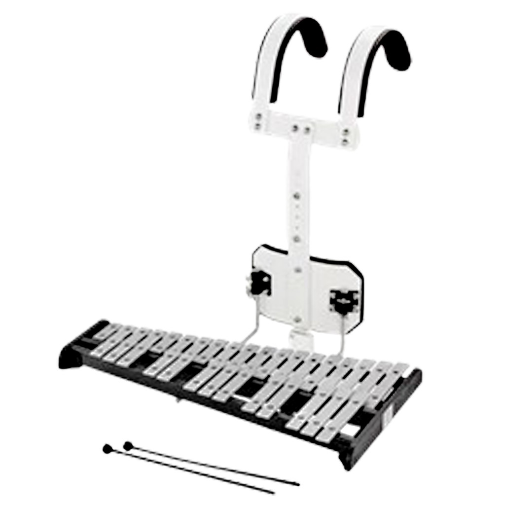 Metalofone Glockenspiel com Colete Andaluz Banda Marcial Fanfarra Lira