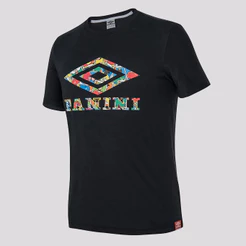 Camiseta Umbro x Panini Diamond Juvenil Preta