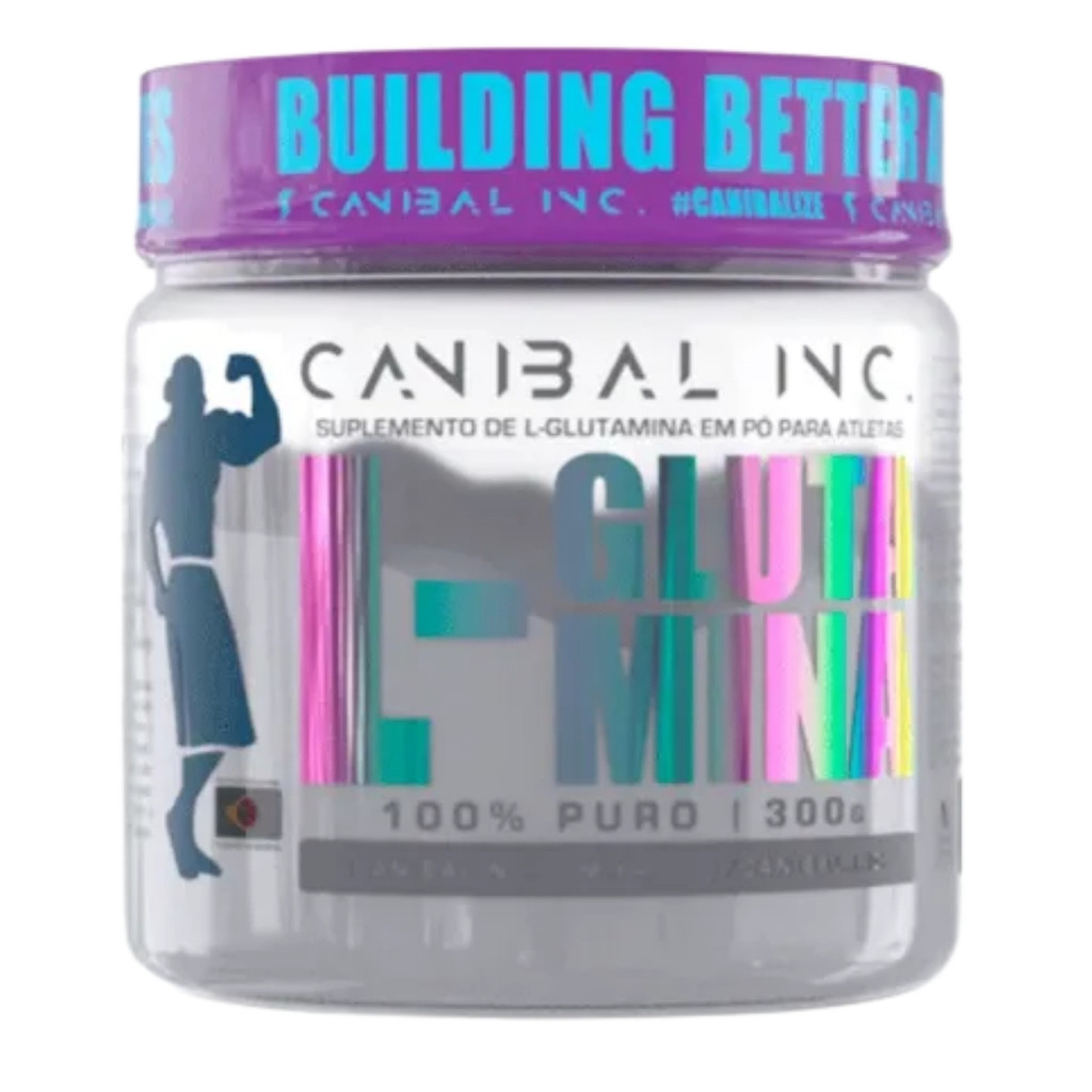 L-Glutamina Pote 300g Canibal Inc - Health