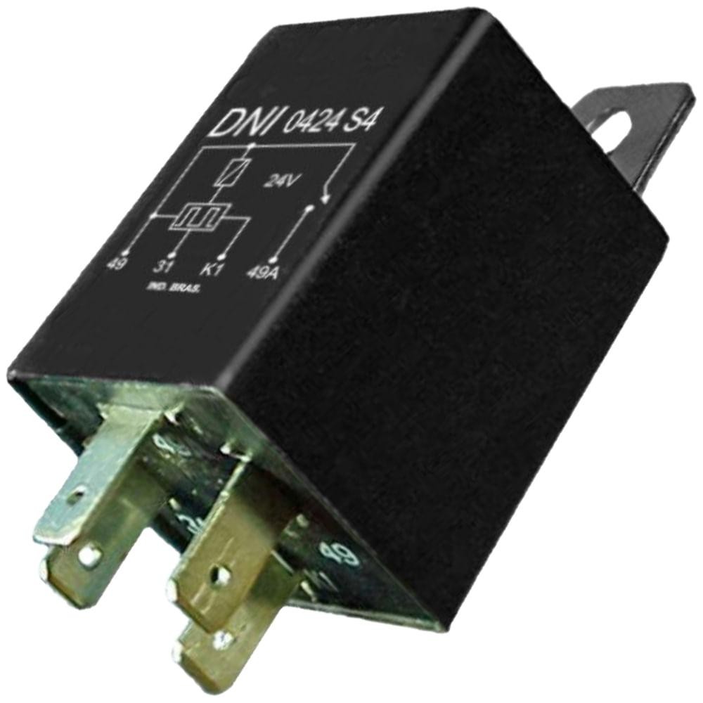 Relé Comando Pisca 24V L 1620 Accelo Axor 4 Terminais DNI