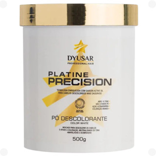 Pó Descolorante Profissional Dyusar Platina Branco 500g em Oferta na Shopee