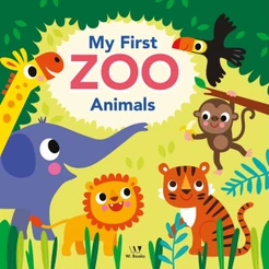 Livro Literatura infantil My first zoo animals W.Books