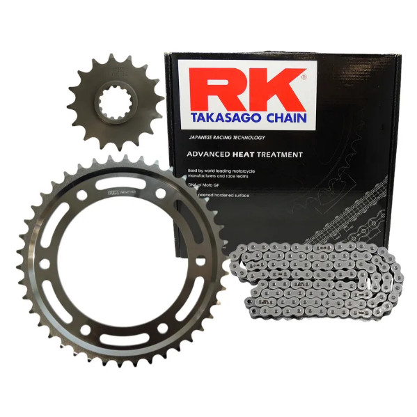 KIT RELAÇÃO RK HONDA CBR 1000 RR FIREBLADE 2006 A 2016 16/46 530