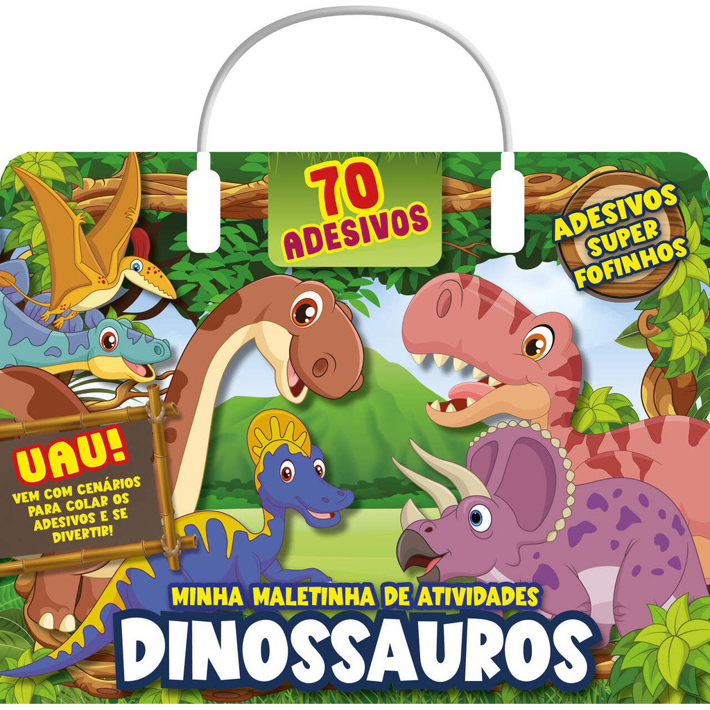 Dinossauros Minha Maletinha de Atividades em Oferta na Shopee