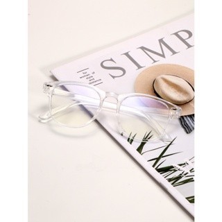 Óculos Sem Grau Unissex Antibluz - Armação Redonda Leve de Acetato 2024