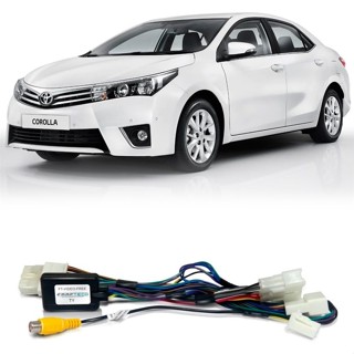 Interface de Video Toyota Corolla 2015 a 2019 Com DVD de Fabrica FT-VF-TY em Oferta na Shopee