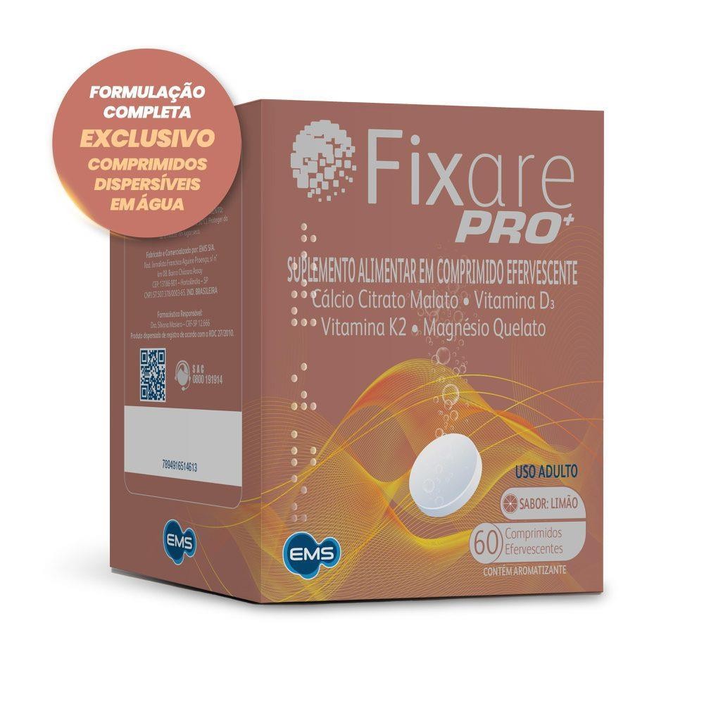 FIXARE PRO+ SABOR LIMÃO COM 60 COMPRIMIDOS