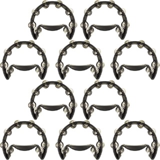 Kit 10 Pandeiros Meia Lua Tennessee Liverpool Preto Fosco em Oferta na Shopee