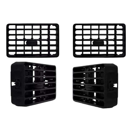 Saída De Ar Uno Way 2008 Preto 4 Peças