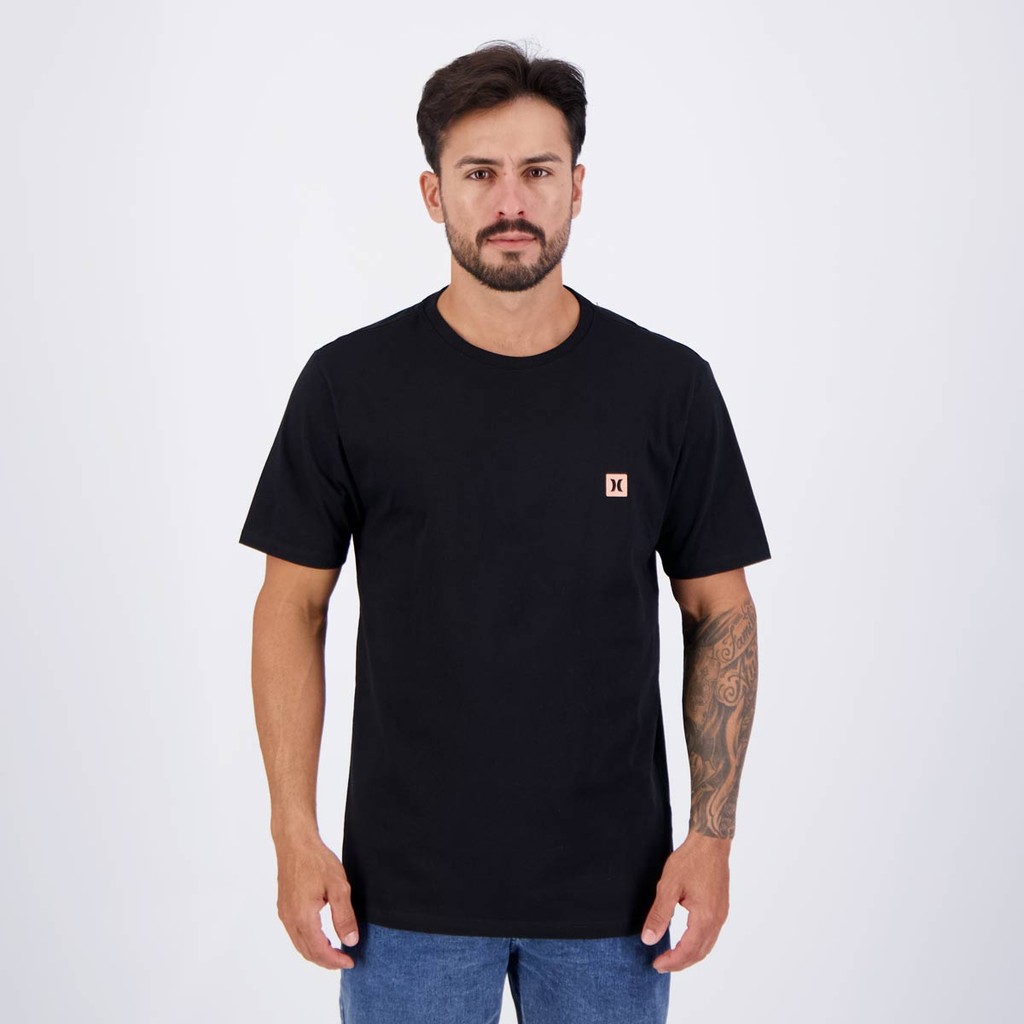 Camiseta Hurley Mini Icon Preta