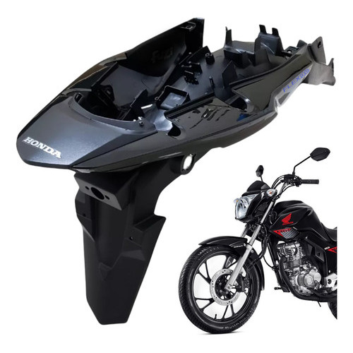 Kit Rabeta + Paralama A e B Traseira Cg 150 Titan Fan 2014 2015 Cg 160 125 Fan Start 2014 A 2024