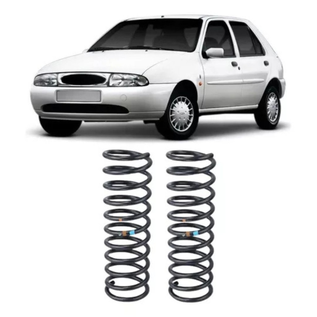 Par Mola Espiral Traseira Gnv Fiesta 1996 ... Gnv