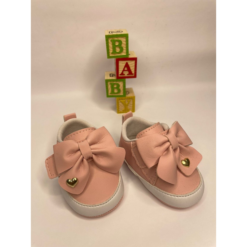 Sapatinho Tenis de Bebe Menina