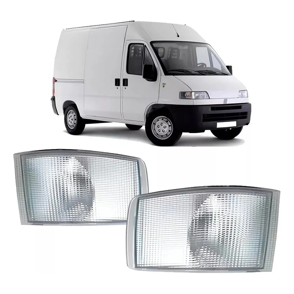 Par Lanterna Dianteira Ducato 1997 1998 1999 2000 2001 2002 2003 2004 Cristal em Oferta na Shopee