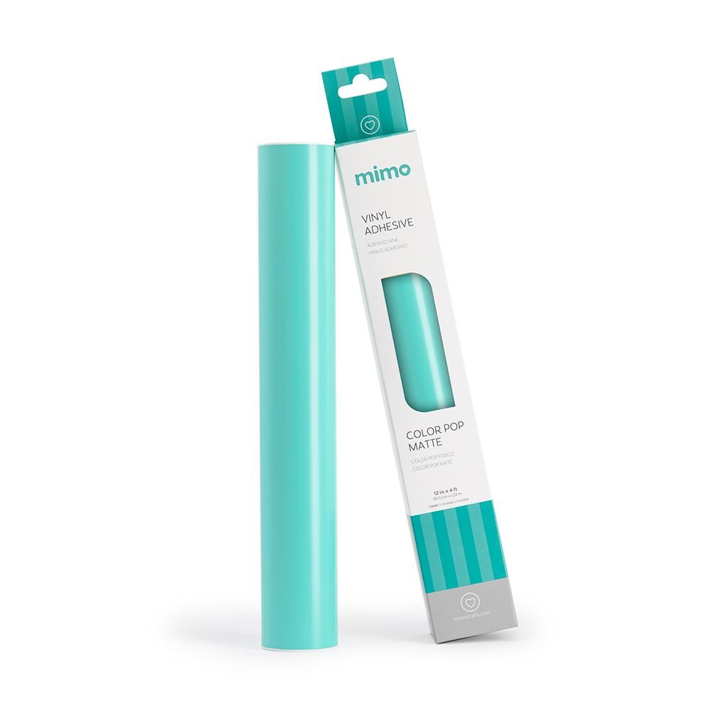 Adesivo Vinil Color Pop Fosco - Verde Menta - Mimo - 30,5 cm x 1,22 m - 1 Und em Oferta na Shopee
