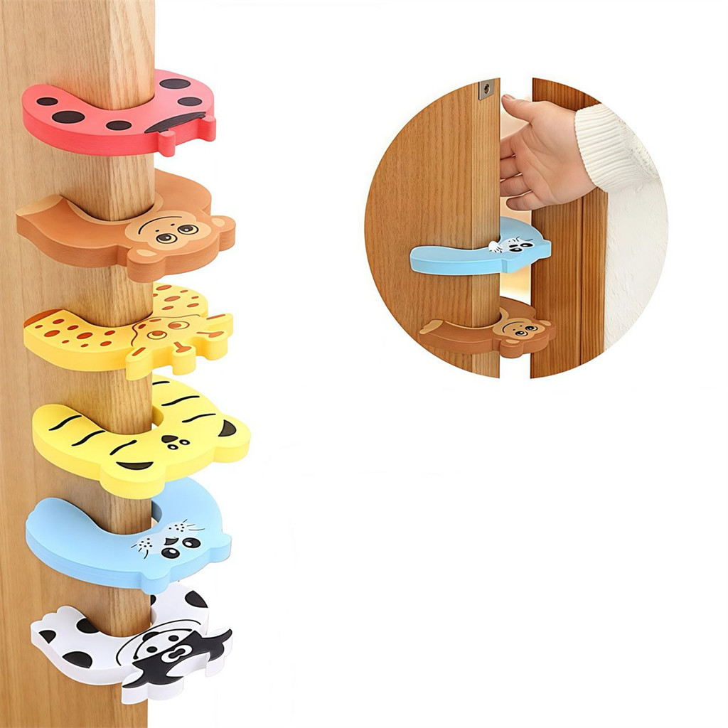 KIT 1-6PCS Protetor De Porta Infantil Salva Dedos Crianças Bebês Anti-Batida Protetor de Dedo Segura em Oferta na Shopee