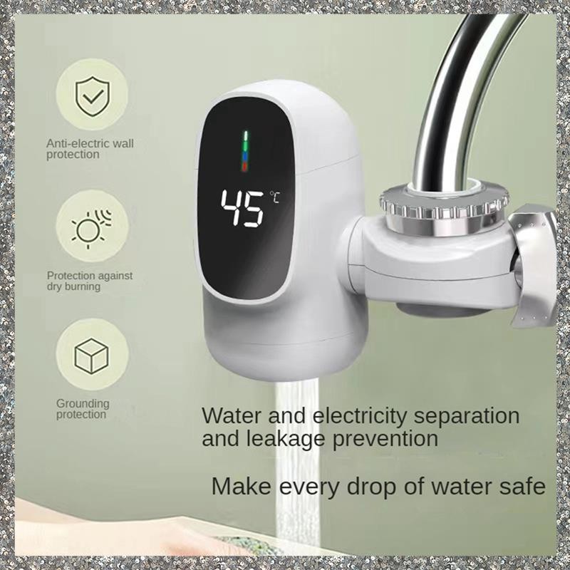 3000W Instant Electric Hot Water Aquecedor Torneira Display Digital Aquecimento De Água Para De Banheiro
