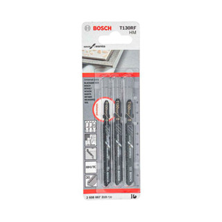 Kit 3 Pecas Lamina de Serra Tico-Tico para Ceramica Bosch T130 RF em Oferta na Shopee