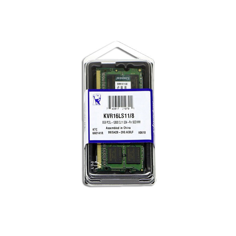 Memória Kingston 8GB DDR3L PC3L 1600Mhz KVR16LS11/8 P/ Notebook