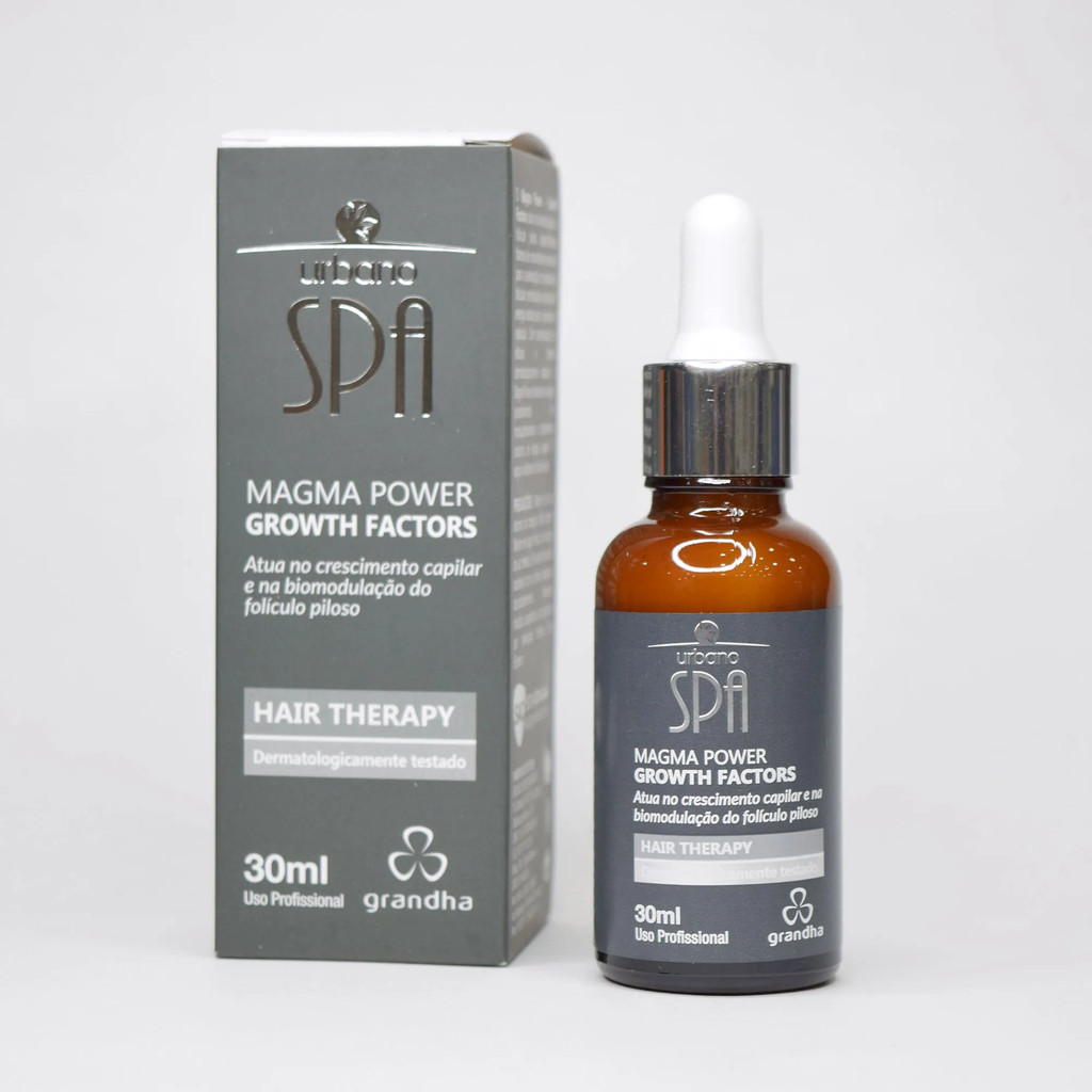 Tônico Urbano Spa Black Magma Power Growth Factors 30ml - Grandha