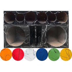 CAIXA DUTO RÉGUA CORES 2X12 VAZIA 2 ALTO FALANTE + CORNETEIRA 4x2
