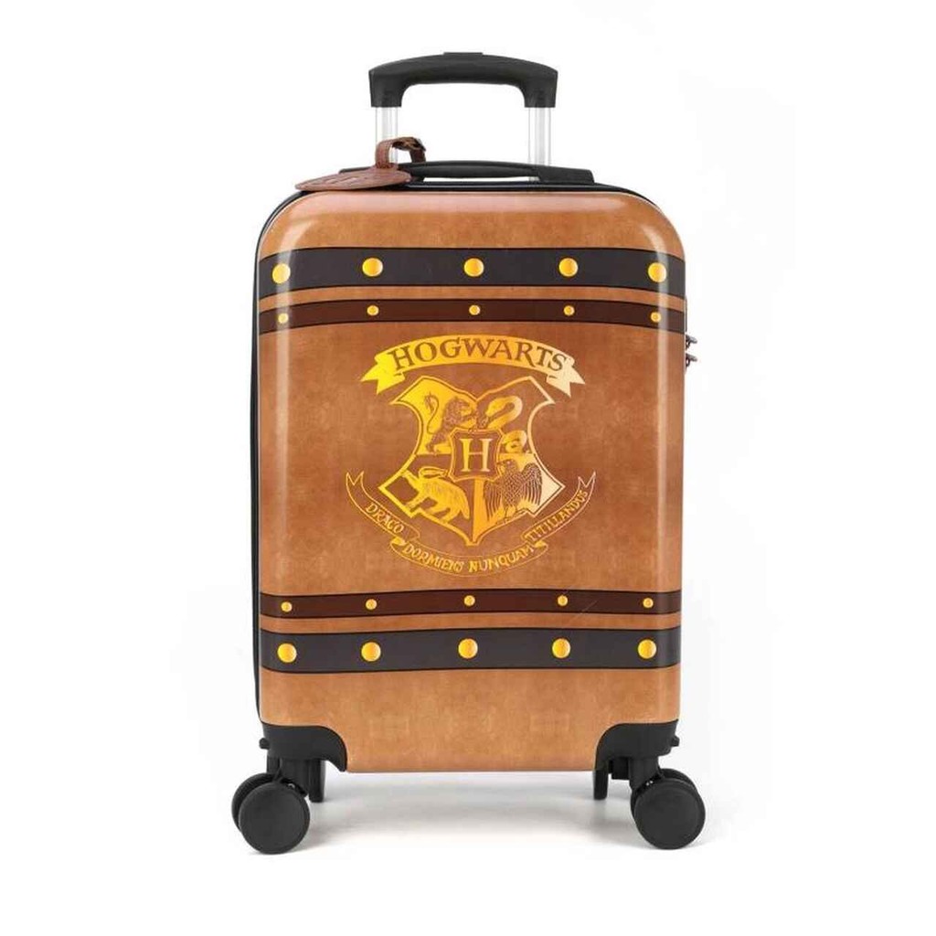 Mala De Viagem Rodinha Pequena Bordo Harry Potter Marrom