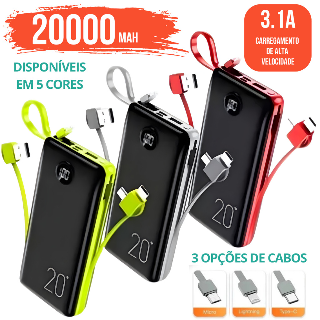 O que é Power Bank 3 Cargas? Guia e Onde Comprar | BuscaProdutos