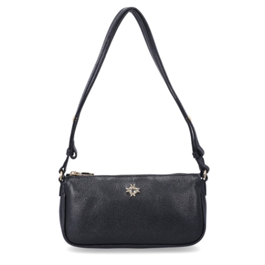 Bolsa Luz da Lua Couro Tiracolo Preta - 2000307