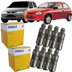 Jogo Tuchos Motor Celta Corsa Wind Classic 1.0 1.4 1.6 8v 1994 a 2005 Metal Leve