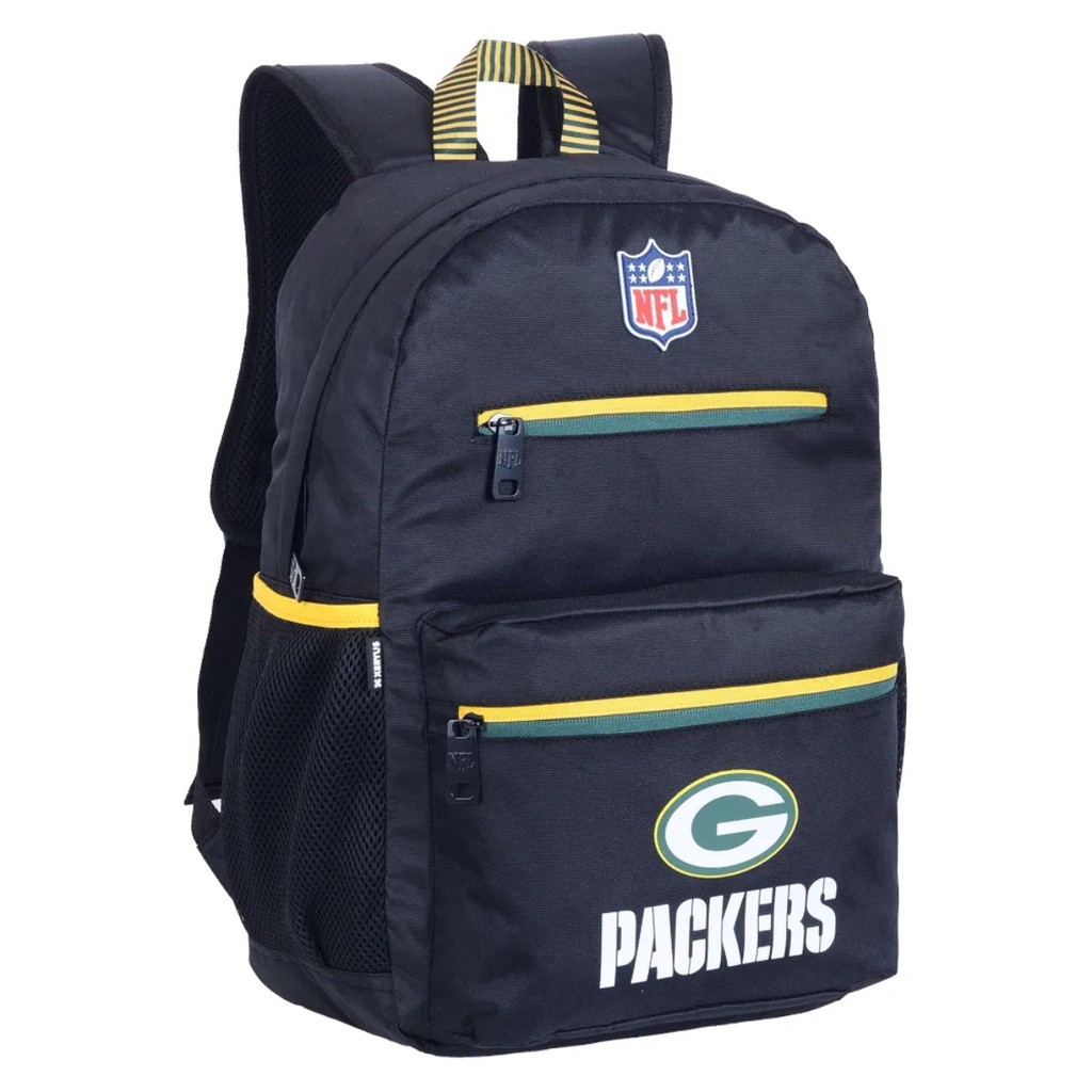 Detalhes do Mochila Esportiva Escolar Juvenil Nfl Packers Xeryus Oficial