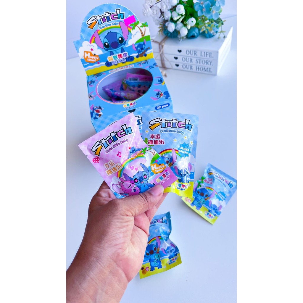 BORRACHA STITCH MISTERIOSA COLECIONAVEL