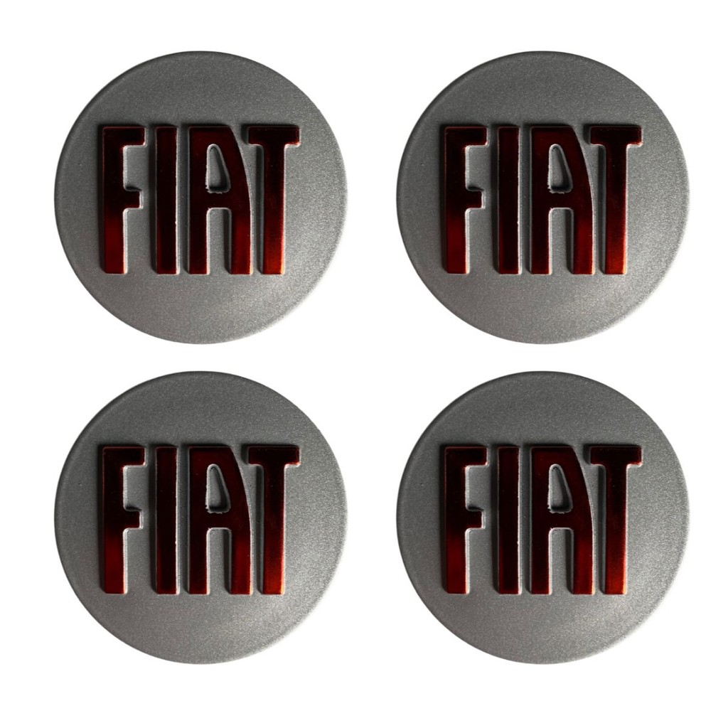 Kit Calotinha Centro Roda Fiat Palio Stilo Punto Argo Doblo