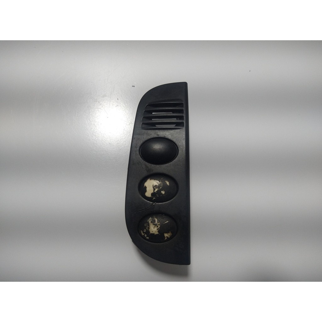 Moldura Botão Trava Sensor Temperatura Direito Citroen C3 08