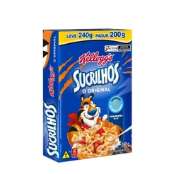Cereal Sucrilhos Original Kelloggs Pague 200G Leve 240G