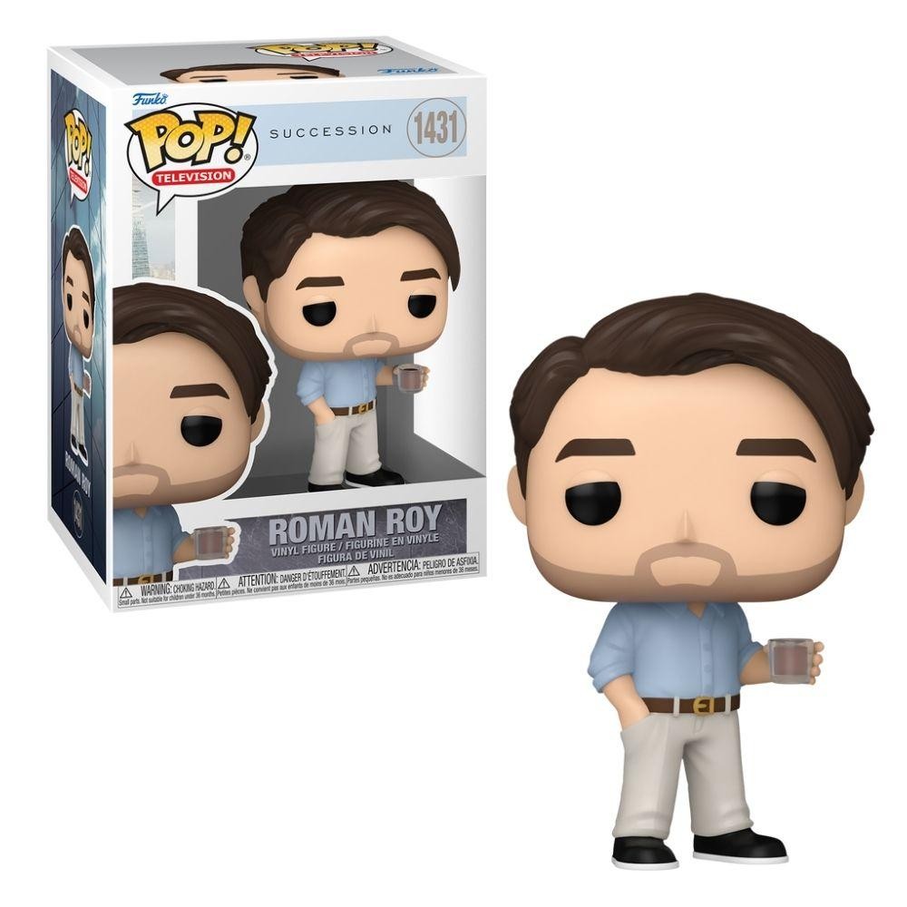 Boneco Funko Pop! Succession - Roman Roy em Oferta na Shopee
