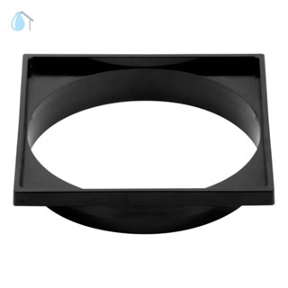 Porta Grelha 10x10 Preto Abs Quadrado Porta Ralo Anti Inseto Suporte Caixilho Plástico em Oferta na Shopee