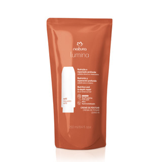 Refil Creme de Pentear Nutrição e Reparação Profunda Cabelos Secos ou Ressecados Lumina - 250ml em Oferta na Shopee