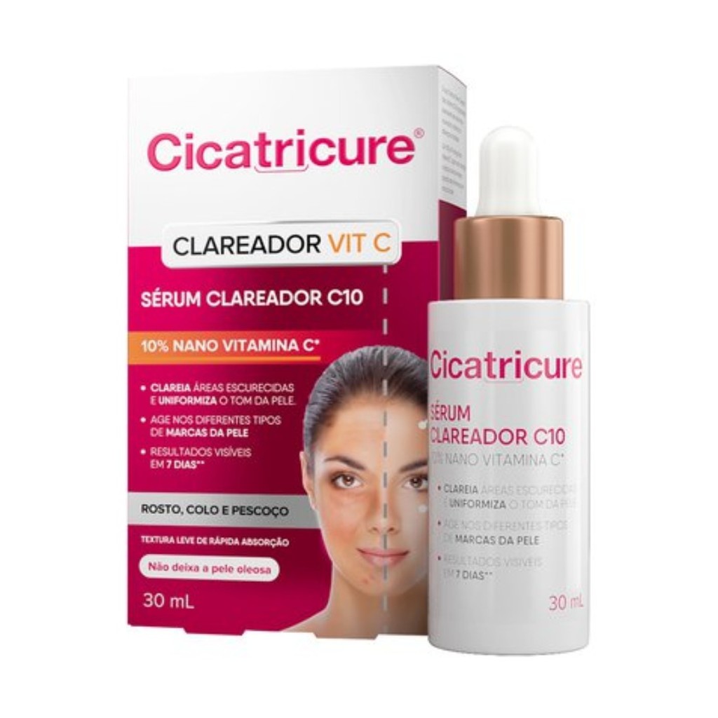 Sérum Facial Clareador Cicatricure Vit C 30ml