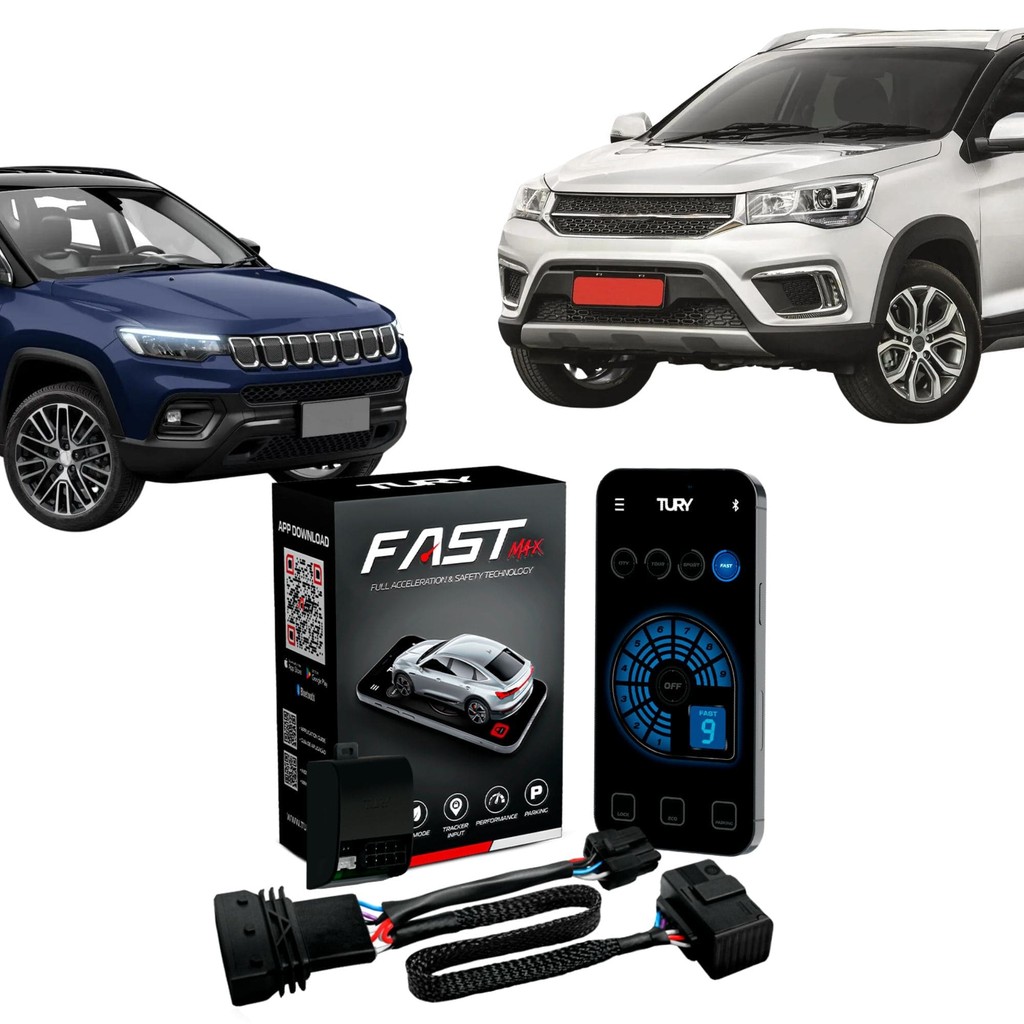 Módulo Variador de Aceleração Eletrônica Tury FAST MAX 5.0V