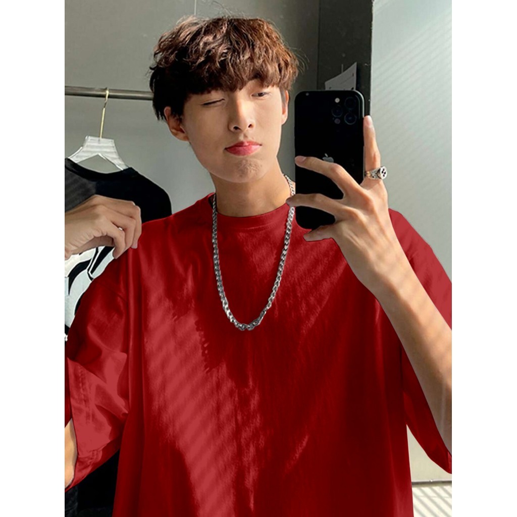 Blusa Básica Larga Skatista Minimalista Camisa T Shirt Streetwear Confortável Camiseta Oversized