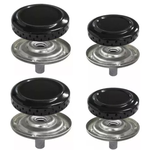 Kit Fogão Atlas Mônaco Espalhador com Queimador 4 Bocas