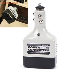 Conversor De Energia USB Para Carro 12/24V Ac 220V Inversor De Telefone 12V