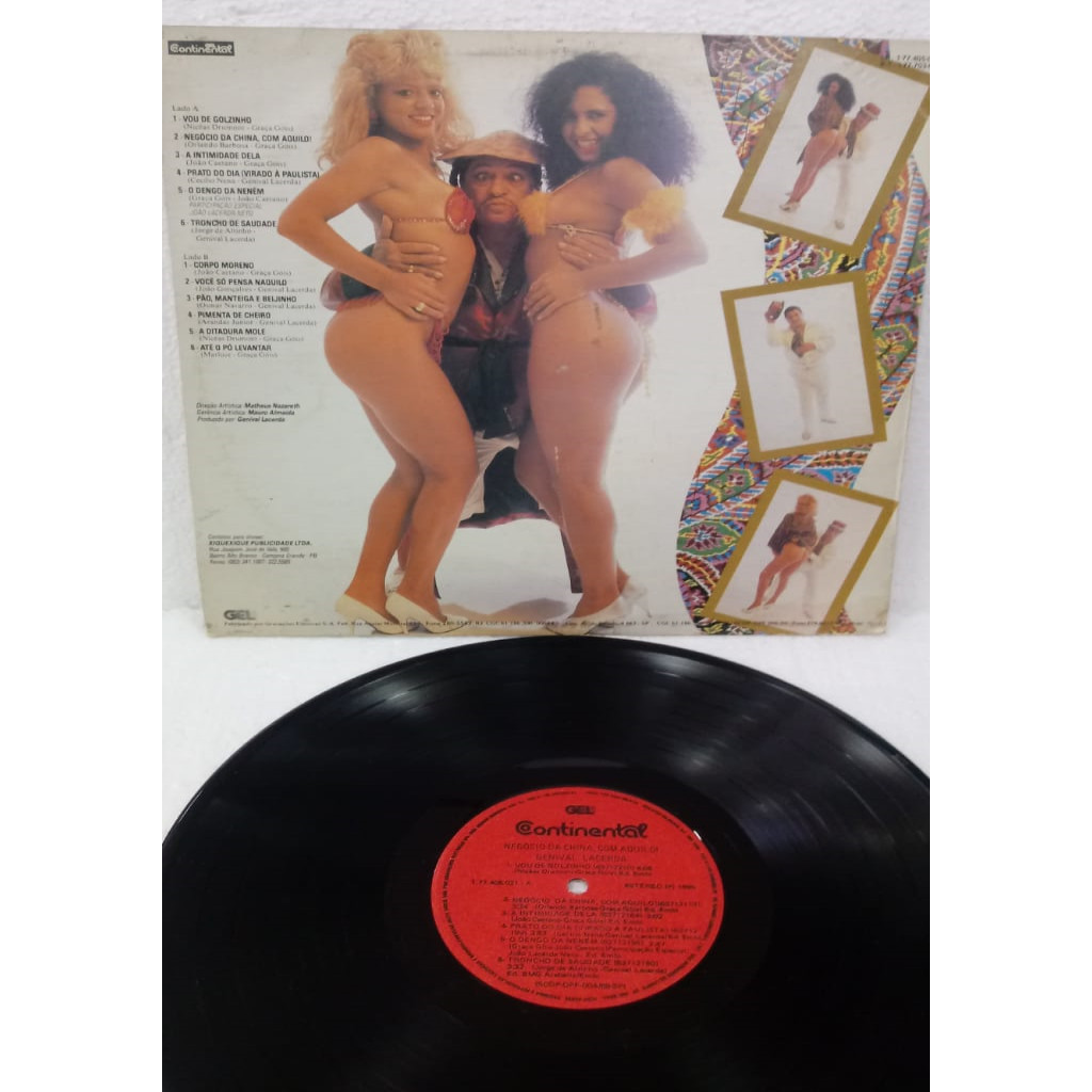 LP Vinil: LP NEGÓCIO DA CHINA de GENIVAL LACERDA